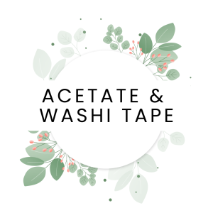 Acetate & Washi Tape
